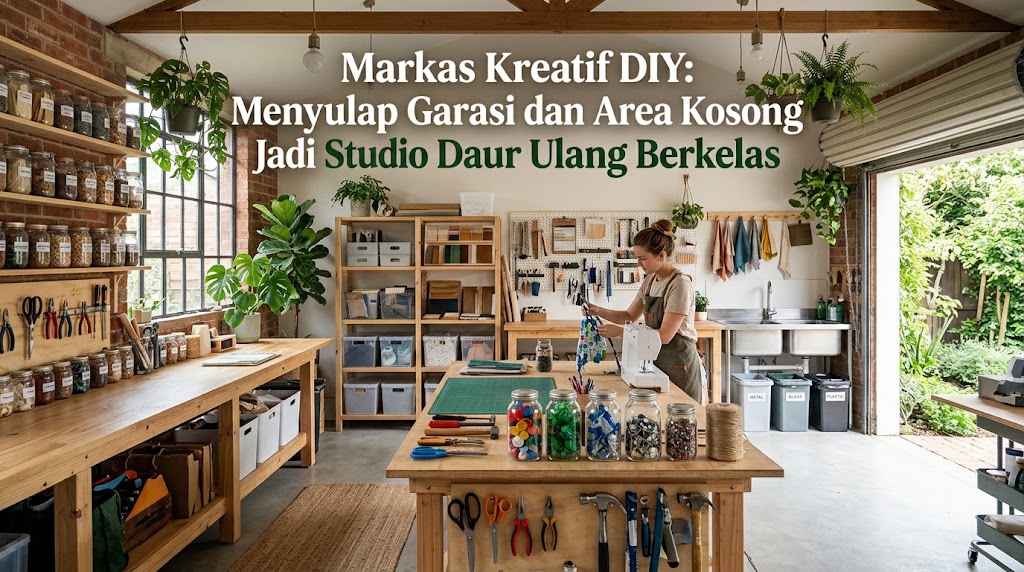 Markas Kreatif DIY: Menyulap Garasi dan Area Kosong Jadi Studio Daur Ulang Berkelas